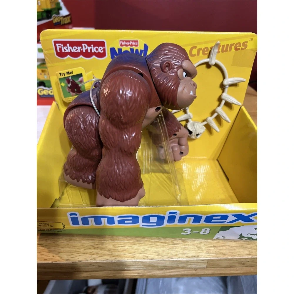 Lost Creatures imaginext Gorilla Toy By Fisher Price From 2008 - VINTAGE - NEW